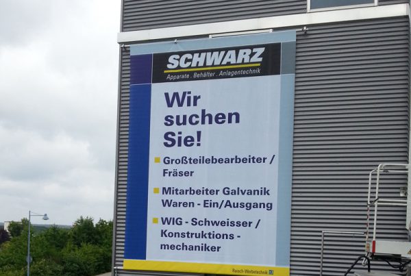 Plane Banner Werbebanner Werbung Spannbanner